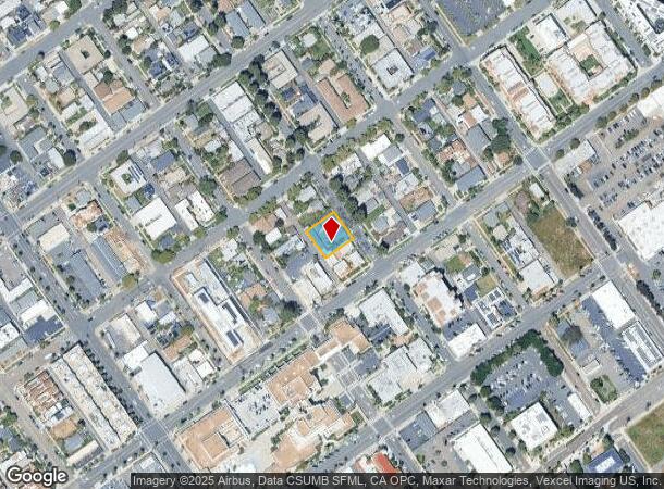  411 N Nevada St, Oceanside, CA Parcel Map