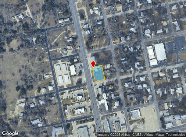  305 N Water St, Burnet, TX Parcel Map