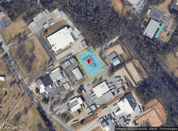  2085 Industrial Dr, Gainesville, GA Parcel Map