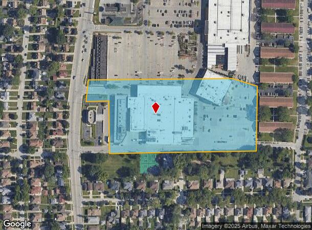 7801 N Waukegan Rd, Niles, IL Parcel Map