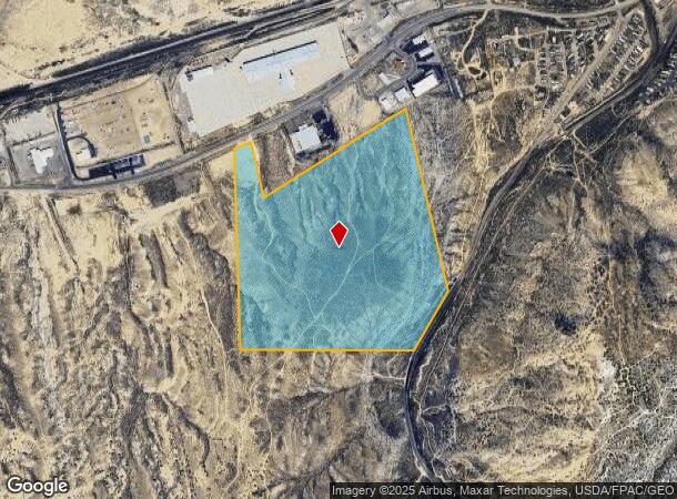  Blairtown Rd, Rock Springs, WY Parcel Map