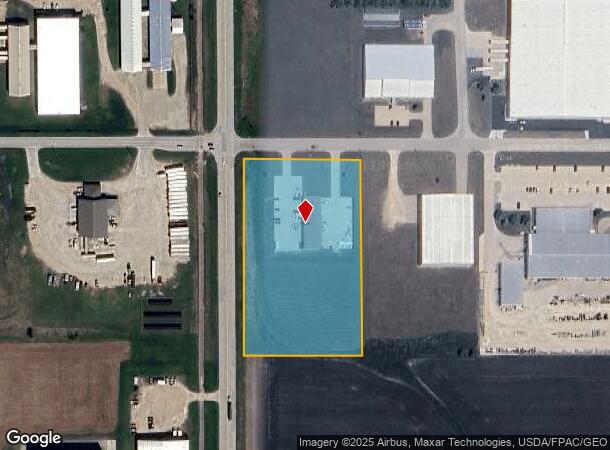 1805 E Anson St, Marshalltown, IA Parcel Map