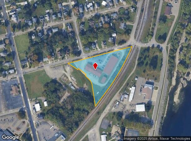  116 Walnut St, Athens, PA Parcel Map