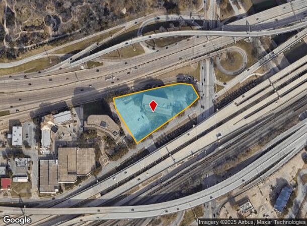  1300 S University Dr, Fort Worth, TX Parcel Map