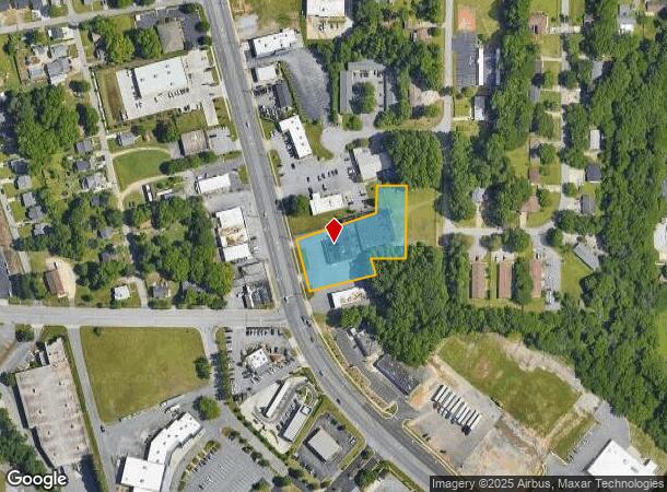  2515 S Main St, High Point, NC Parcel Map