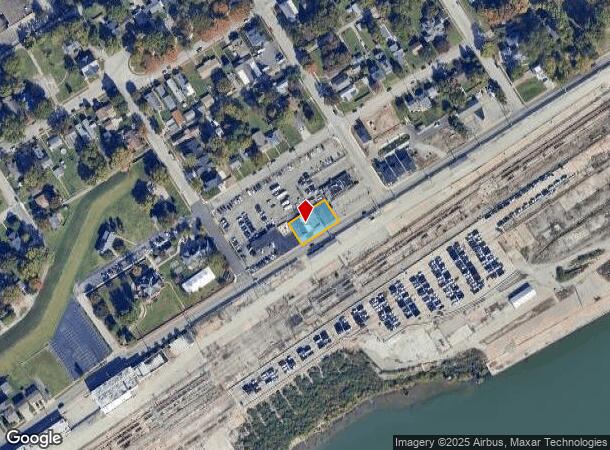  1207 E Market St, Jeffersonville, IN Parcel Map