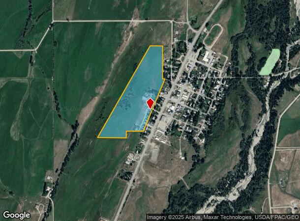 203 Rocky Flats Ln, Roberts, MT Parcel Map