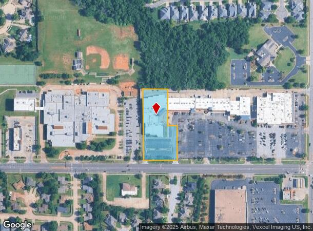  1225 E Danforth Rd, Edmond, OK Parcel Map