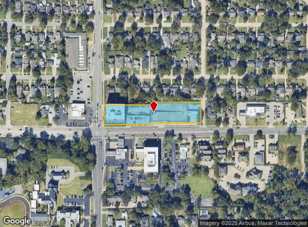  2021 S Lewis Ave, Tulsa, OK Parcel Map