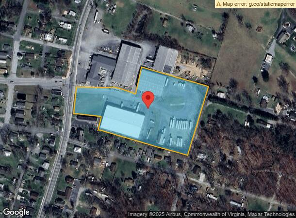  1510 N Delphine Ave, Waynesboro, VA Parcel Map