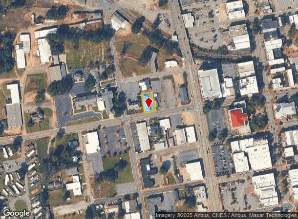 224 W Whitner St, Anderson, SC Parcel Map