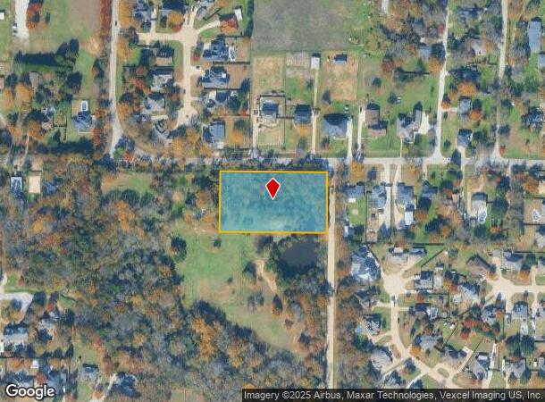 209 S Shady Shores Rd, Shady Shores, TX Parcel Map