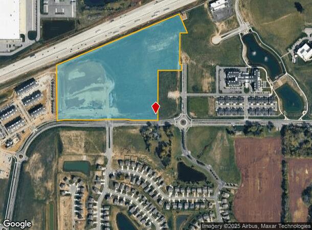 6351 W John L Modglin Dr N, Greenfield, IN Parcel Map