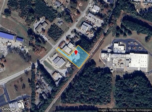  1444 Meriwether St, Griffin, GA Parcel Map