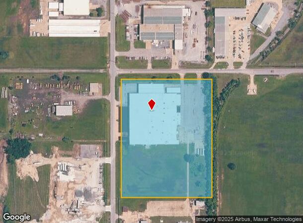 500 S 45Th St E, Muskogee, OK Parcel Map