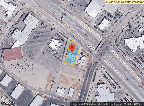  8340 Gateway Blvd E, El Paso, TX Parcel Map