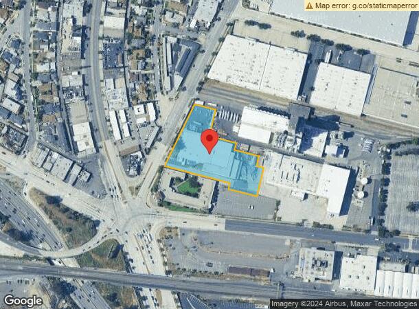  1400 Goodrich Blvd, Commerce, CA Parcel Map