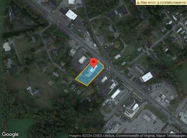  7406 Lee Hwy, Fairlawn, VA Parcel Map