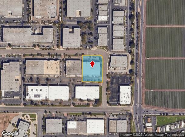 1650 Beacon Pl, Oxnard, CA Parcel Map