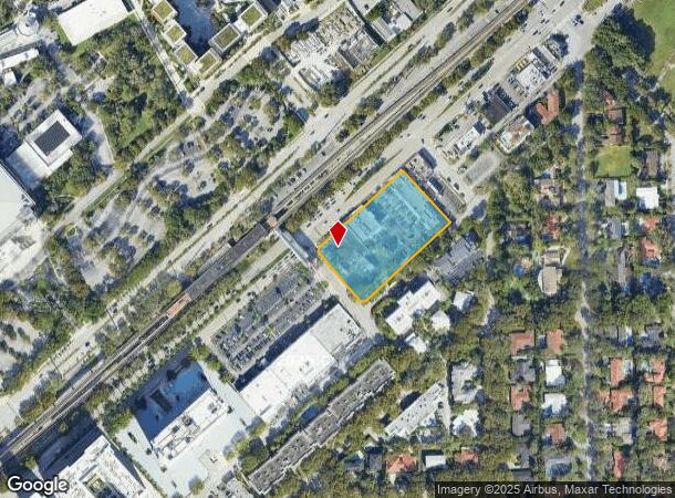 1190 S Dixie Hwy, Coral Gables, FL Parcel Map