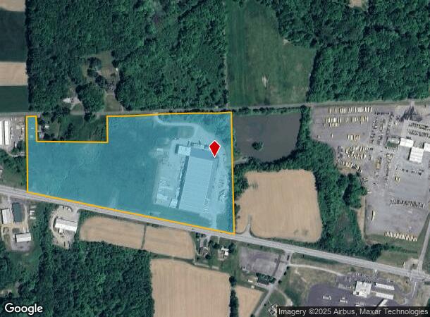 2040 New Castle Rd, Portersville, PA Parcel Map