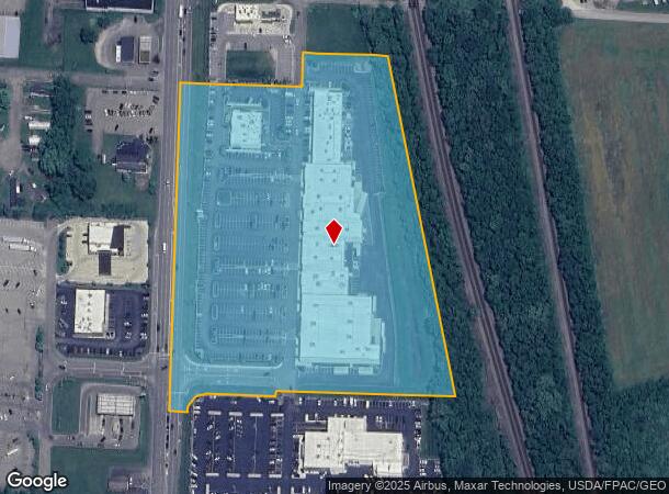  1251 N Bridge St, Chillicothe, OH Parcel Map