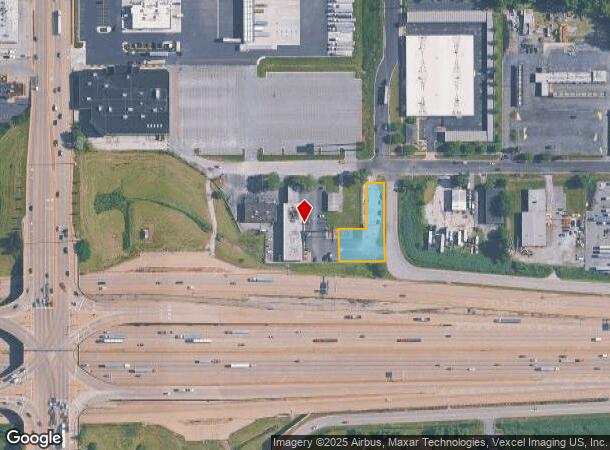  2505 Bernice Rd, Lansing, IL Parcel Map