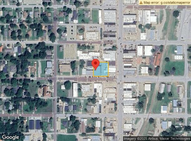  119 W 6Th Ave, Bristow, OK Parcel Map