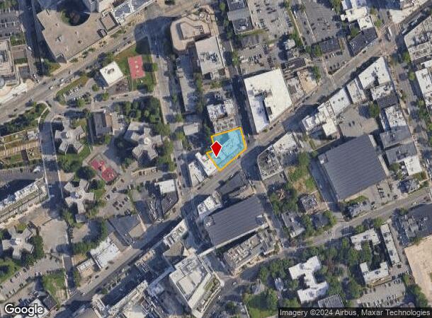  90-102 E Post Rd, White Plains, NY Parcel Map