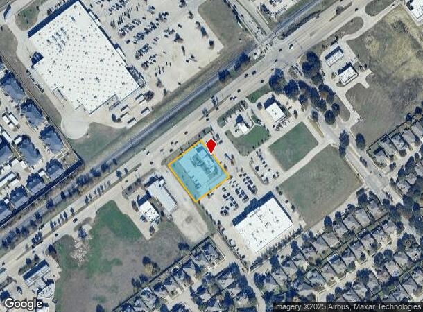  7700 Highway 78, Sachse, TX Parcel Map