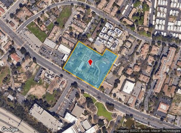 2001 E Thousand Oaks Blvd, Thousand Oaks, CA Parcel Map