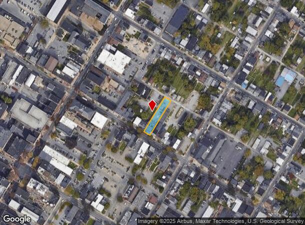  44 E Franklin St, Hagerstown, MD Parcel Map
