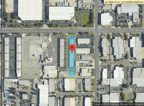  1630 E Francis St, Ontario, CA Parcel Map