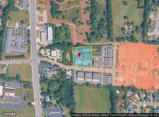  129 Jackson Alan Dr, Murfreesboro, TN Parcel Map