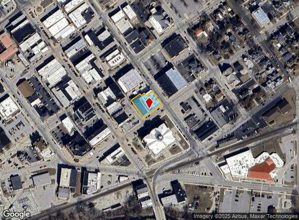 40 E Franklin St, Huntington, IN Parcel Map