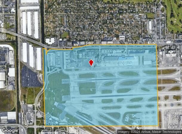  6601 Nw 25Th St, Miami, FL Parcel Map