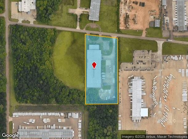 127 Interstate Dr, Richland, MS Parcel Map