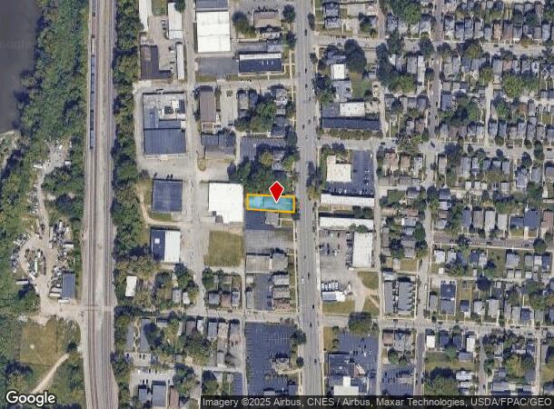  1259 S High St, Columbus, OH Parcel Map