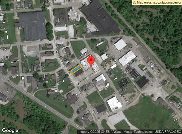  1221 Woodlawn Ave, Cambridge, OH Parcel Map