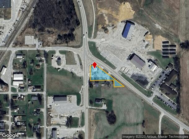 9186 Illinois Route 127, Hillsboro, IL Parcel Map