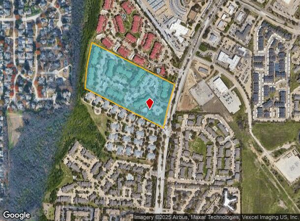  5230 Bryant Irvin Rd, Fort Worth, TX Parcel Map