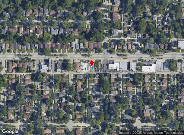  4209 Main St, Skokie, IL Parcel Map