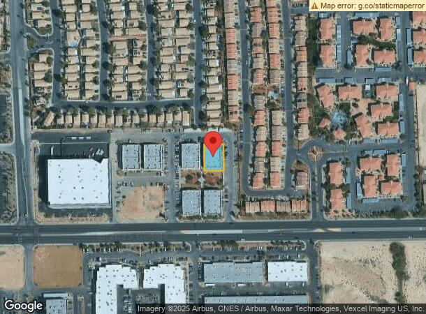 3650 W Cheyenne Ave, North Las Vegas, NV Parcel Map