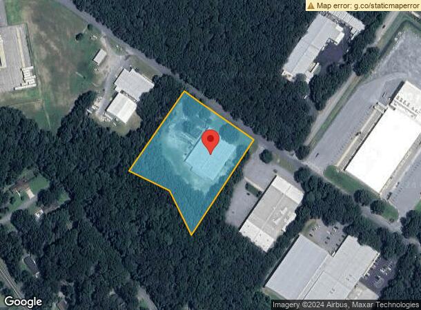  1500 Industrial Park Rd, Federalsburg, MD Parcel Map