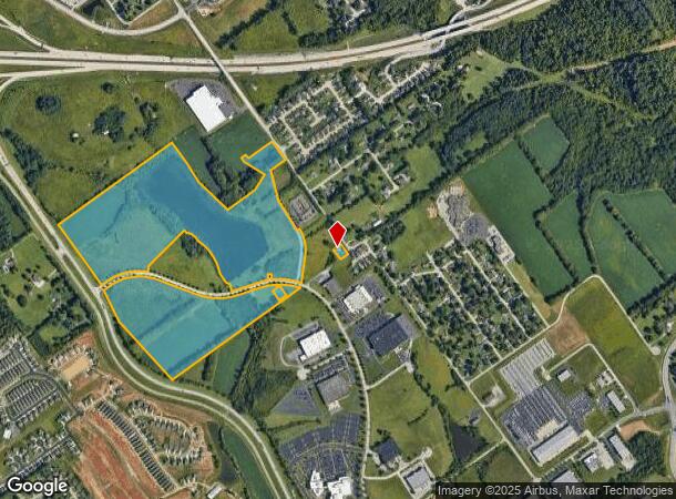  2801 Centennial Blvd, Jeffersonville, IN Parcel Map