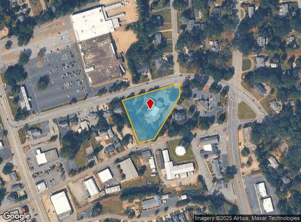 1807 N Boulevard, Anderson, SC Parcel Map