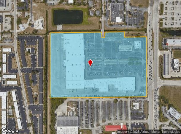  4606 S Cleveland Ave, Fort Myers, FL Parcel Map