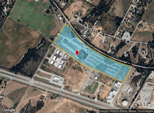 1097 Old Mcdade Rd, Elgin, TX Parcel Map