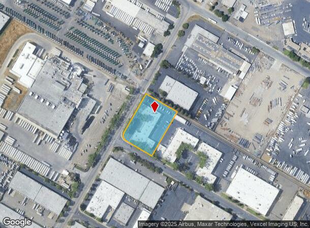 1965 Adams Ave, San Leandro, CA Parcel Map