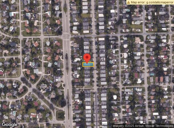  1519 Nw 8Th Ave, Fort Lauderdale, FL Parcel Map